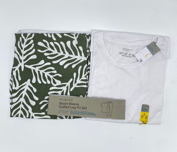 Green Leaves Pjs Set