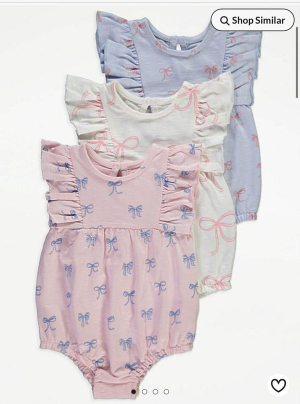 Bow Romper Set