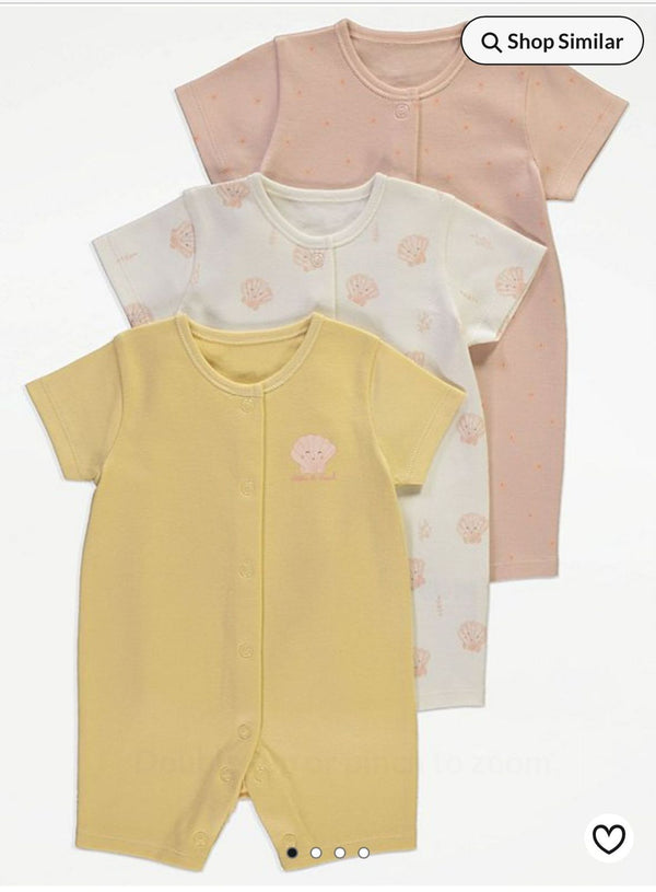 Shell Romper Set