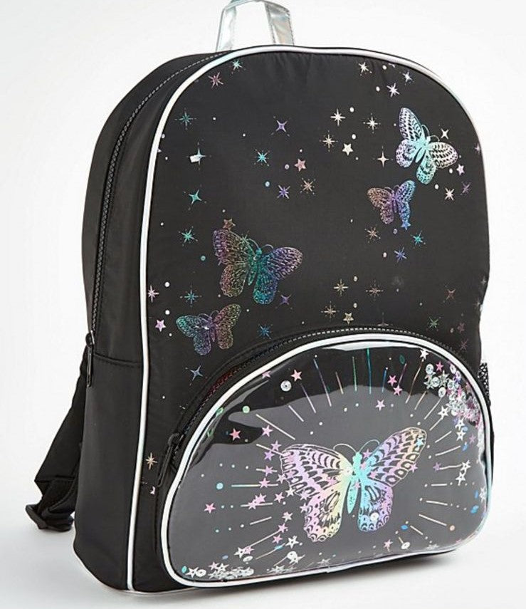 Magic Sequin Butterfly Rucksack and Accessories Set