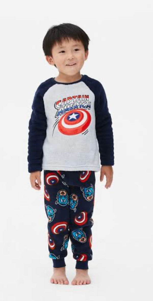 Primark Captain America fleece pj
