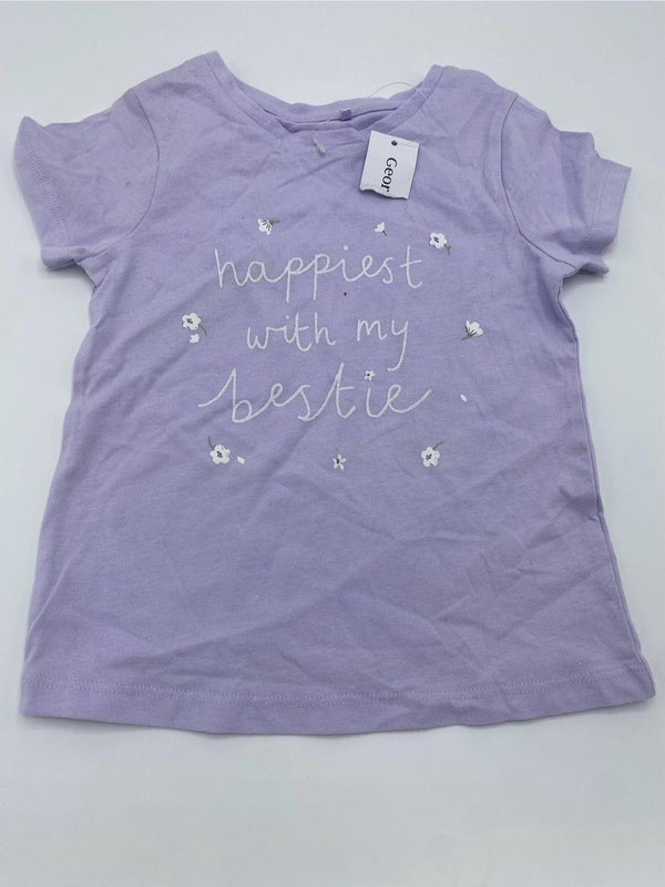 George Happiest With My Bestie