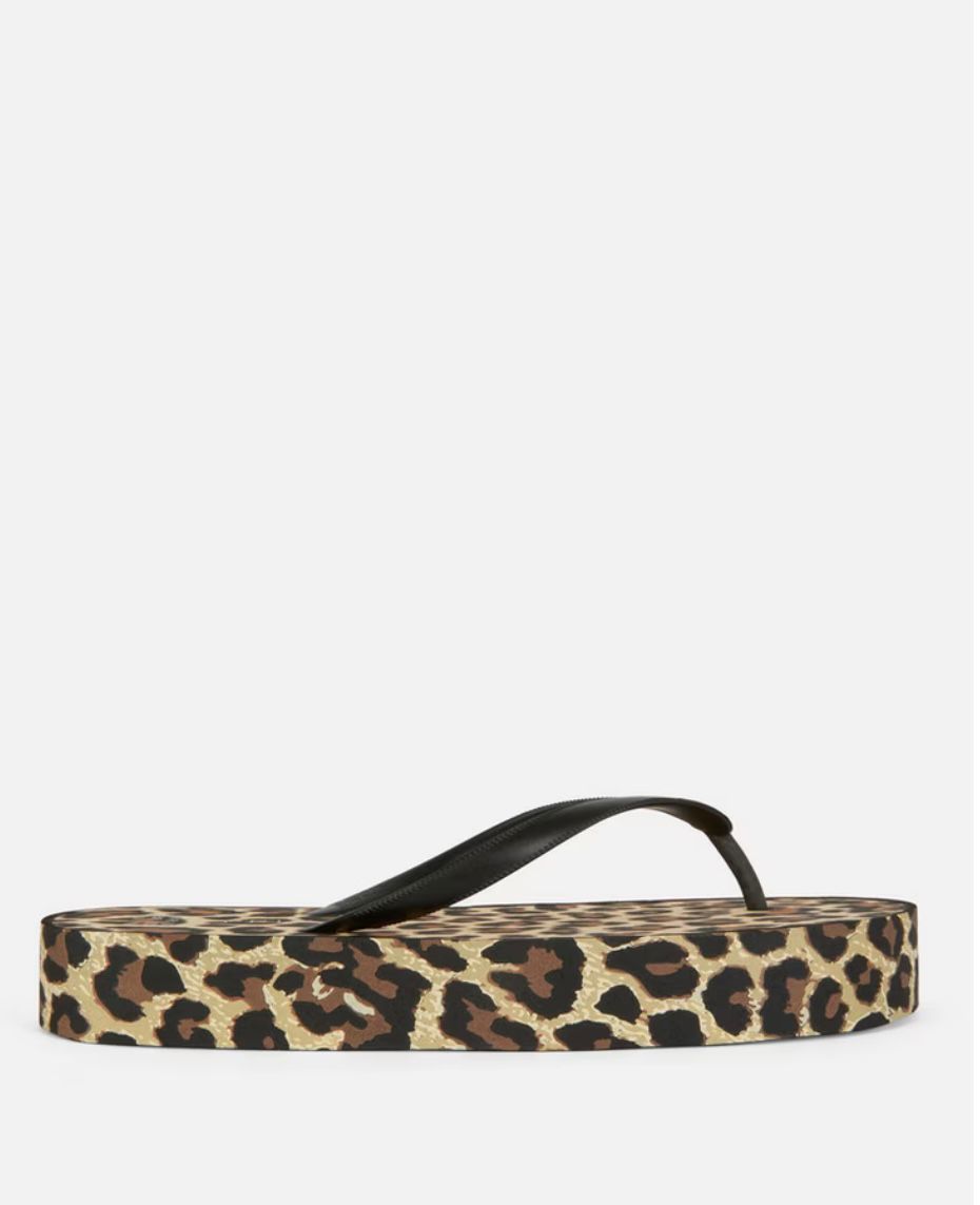 Leopard Print Flipflop