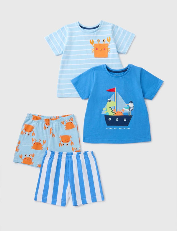 Matalan Crab and ship set