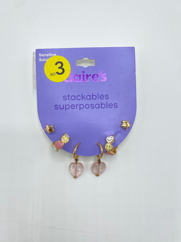 Three Pair oF Earrings