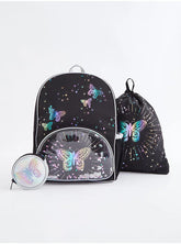 Magic Sequin Butterfly Rucksack and Accessories Set